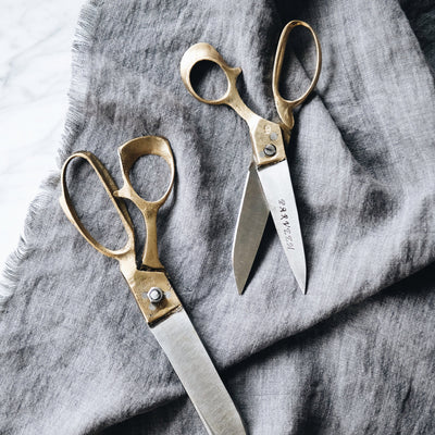 Brass Handled Craft Scissors – Small – Upstate MN