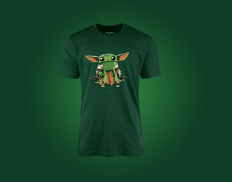 Camiseta Baby Yoda - Baby Alien Frog