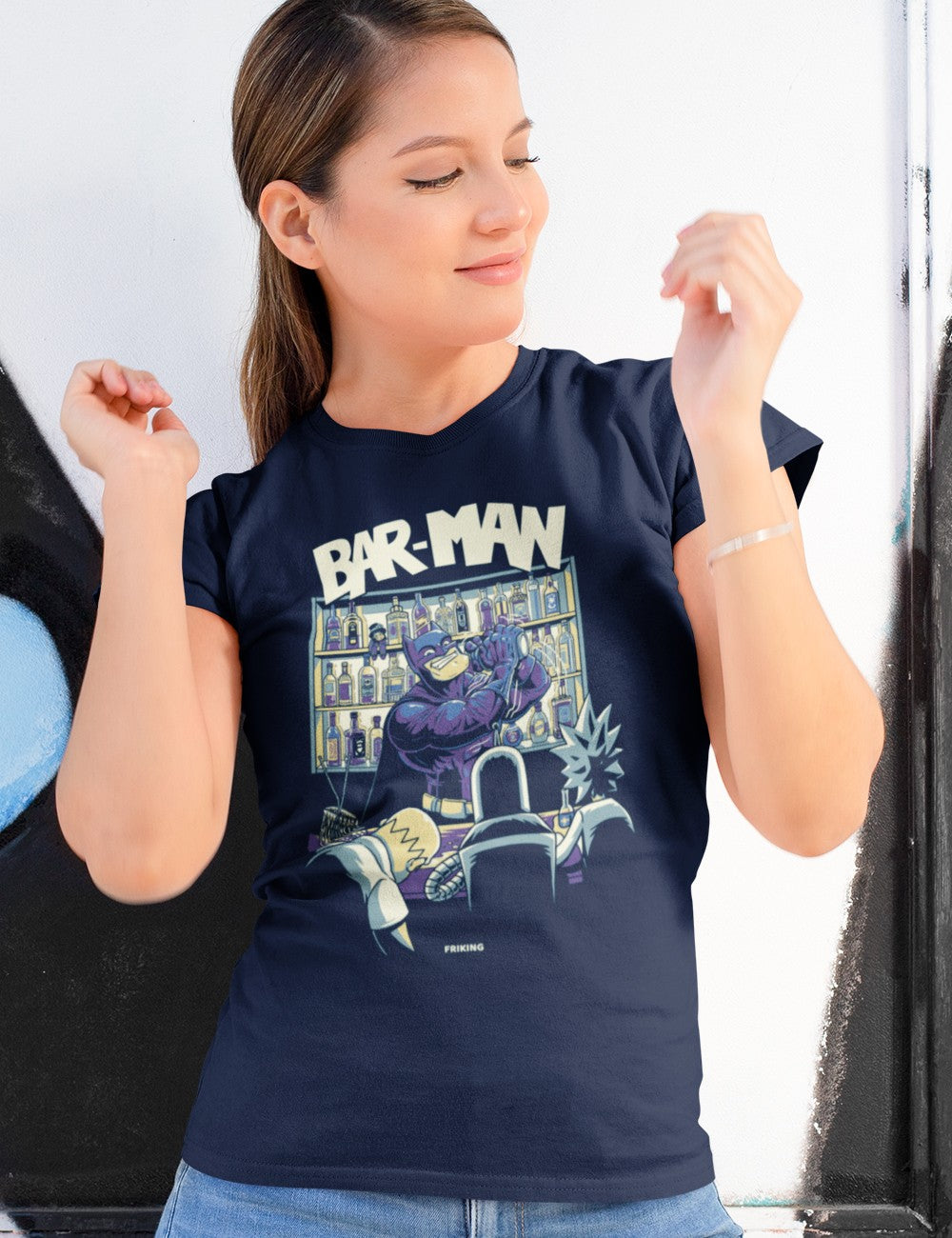 Camiseta mujer batman - Barman