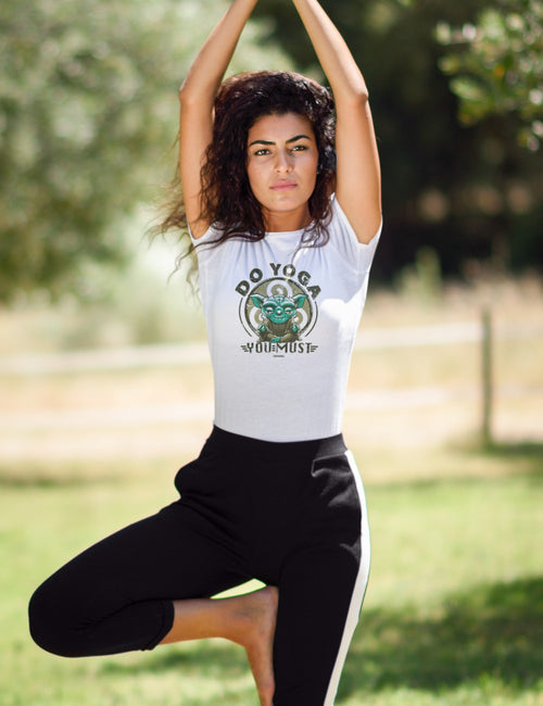 Camiseta mujer Yoda - Do Yoga You Must