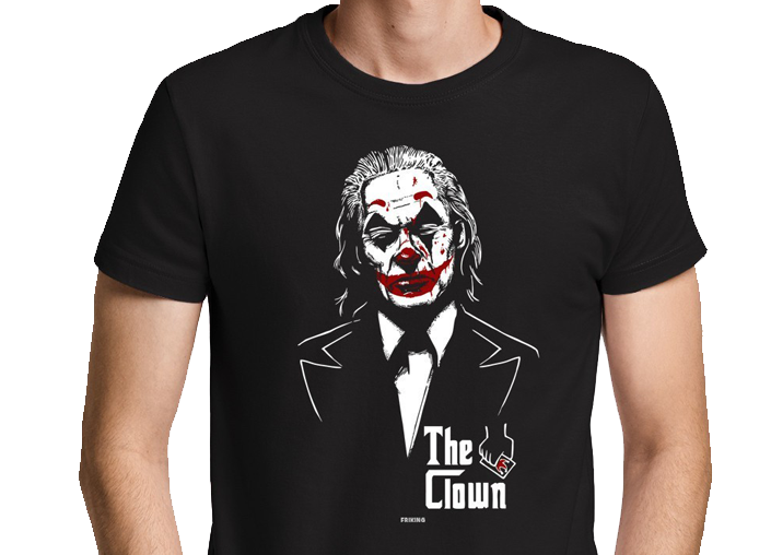Camiseta hombre Batman - The Clown