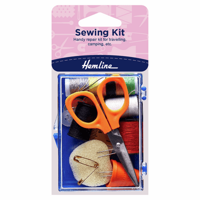 1Pc Premium Sewing Kit, Portable Needle and Thread Kit for Beginners,  Travelers and Adults, DIY Sewing Supplies with 14 Color Threads, 16 Needles,  Seam Ripper, Scissors, Thimble etc