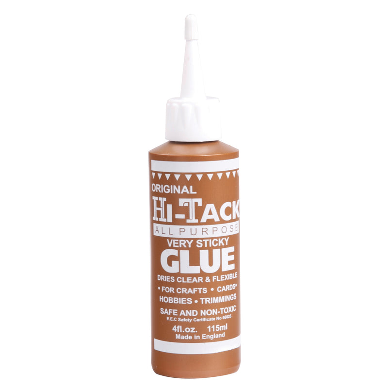 Hi–Tack original very sticky all purpose glue
