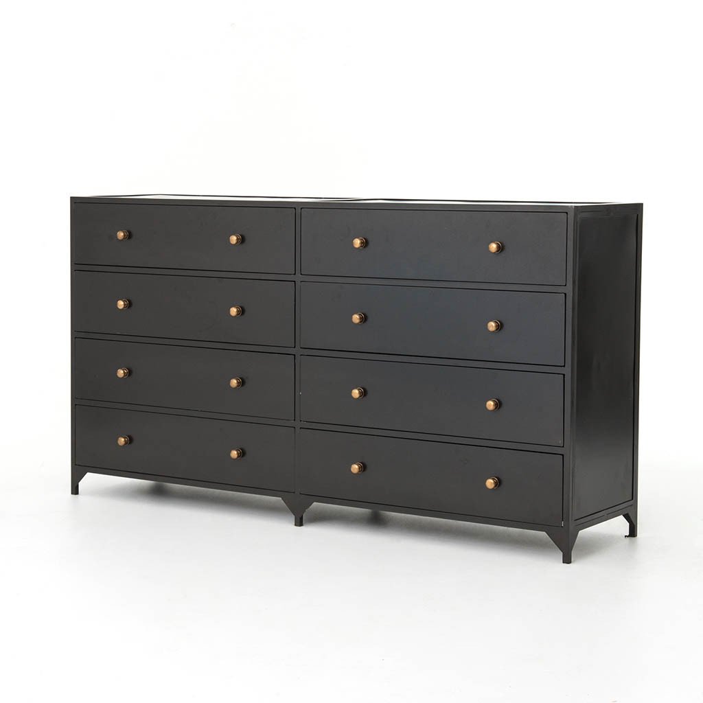 Belmont 8 Drawer Dresser Mid Century Modern Materials