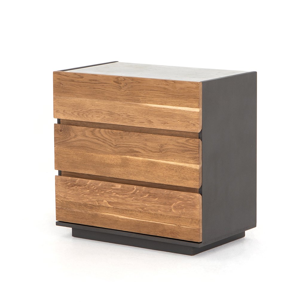 Holland 3 Drawer Modern Small Dresser