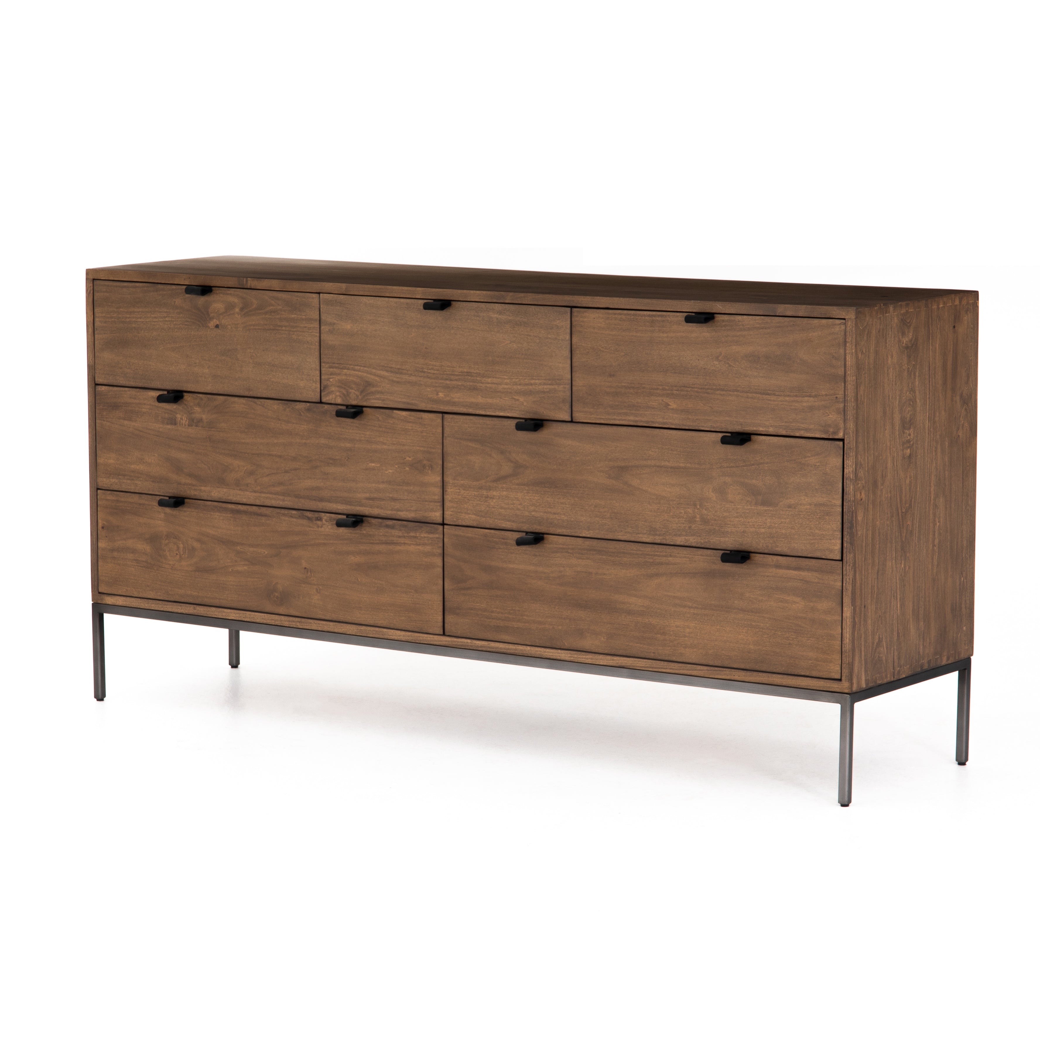 Trey 7 Drawer Dresser - Auburn - Artesanos Design Collection product image