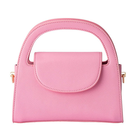 ivy curved pink bag