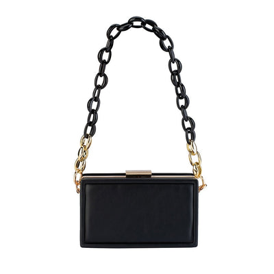 OLGA BERG Sylvie Crystal Bag in Metallic | Lyst