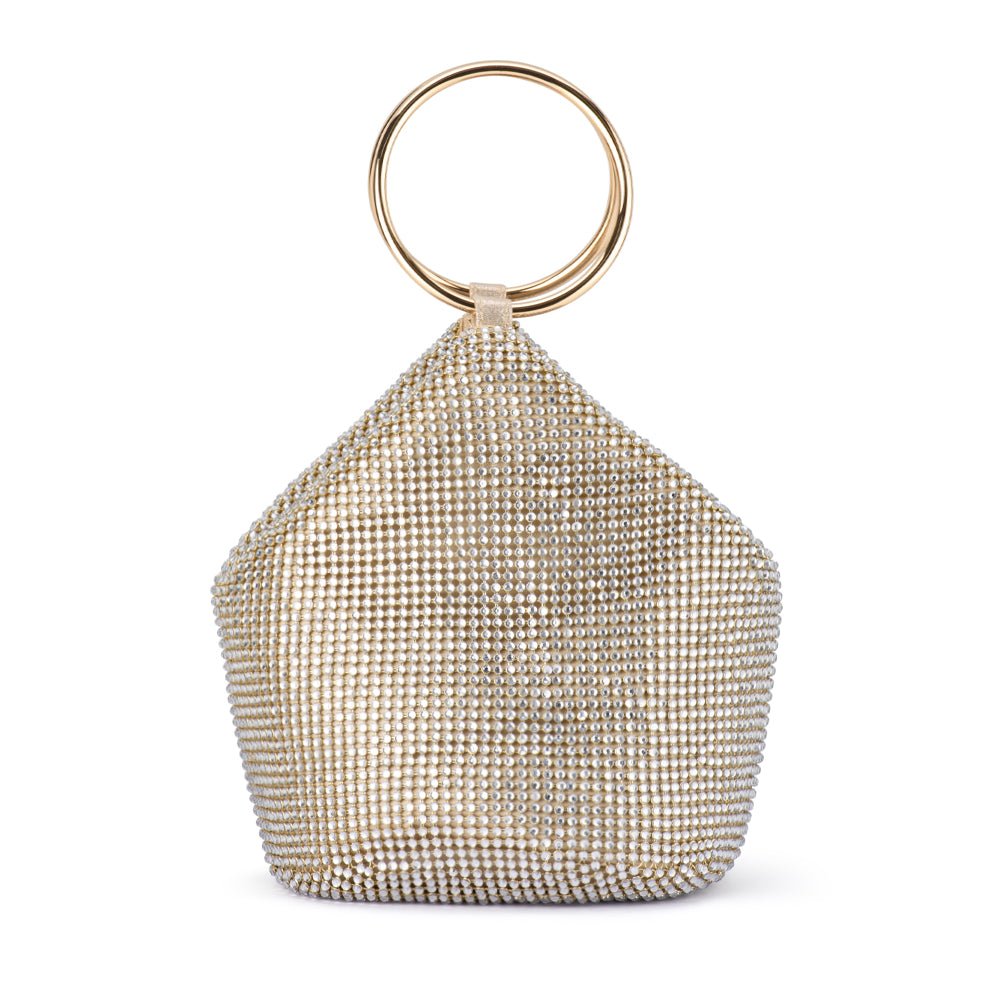 ELLIE Crystal Mesh Handle Bag - Olga Berg product image