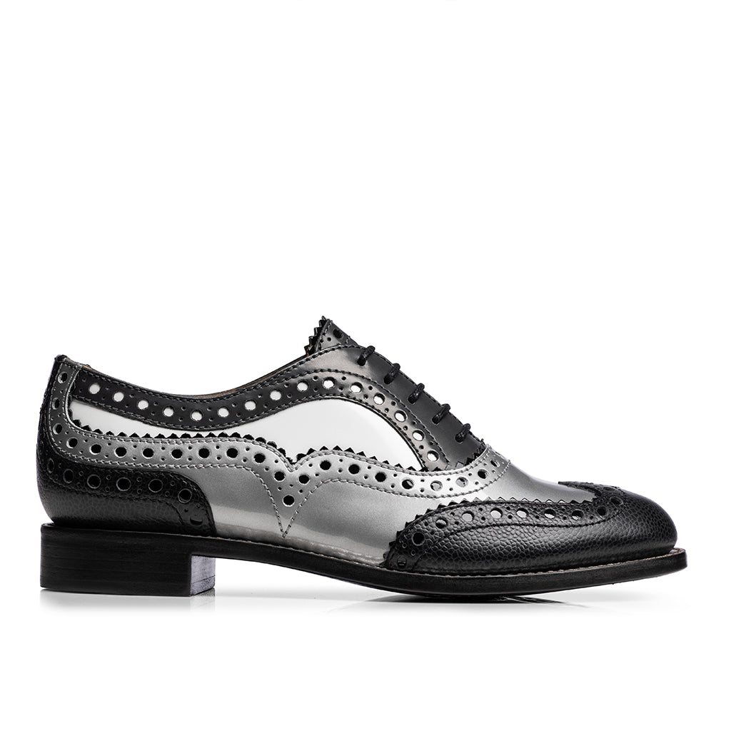 black oxford wingtip shoes