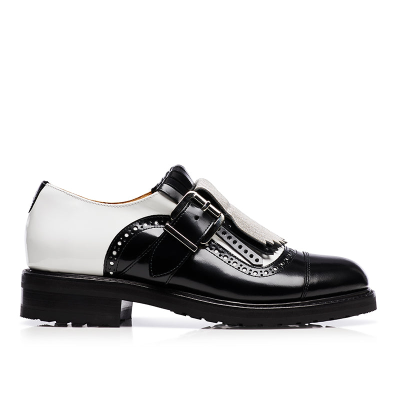 black and white oxfords women's shoes