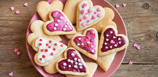 Heart-Shaped sugar-free Sugar Cookies