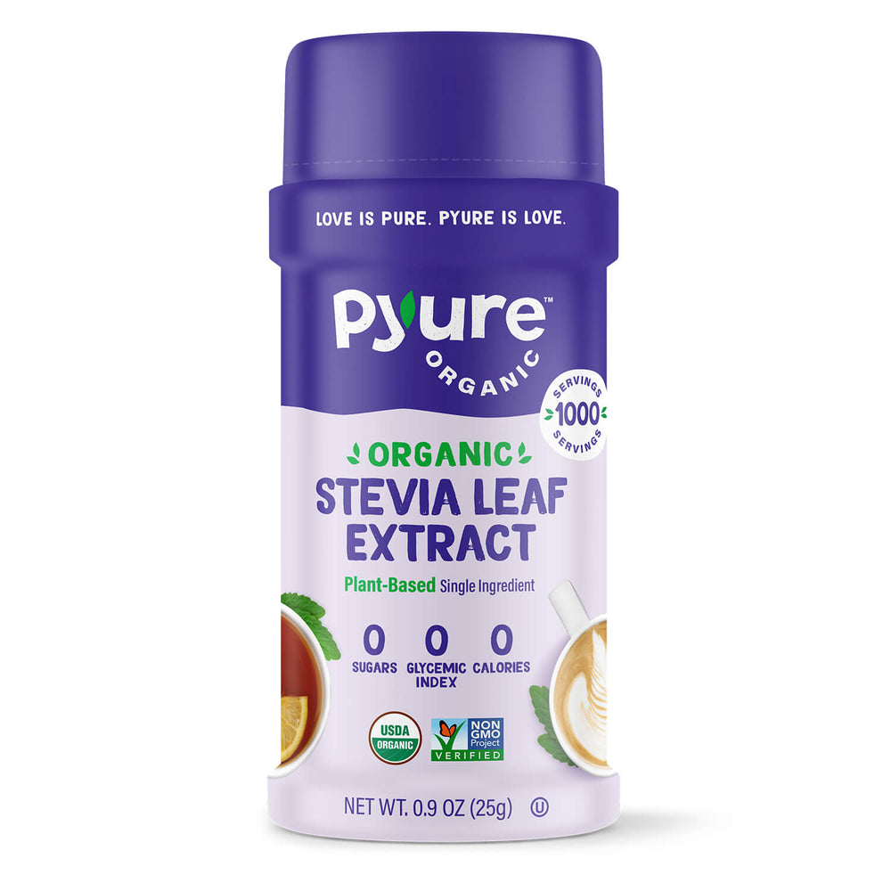 Pure Via Liquid Stevia Drops Zero Calorie Sweetener 1.6 oz