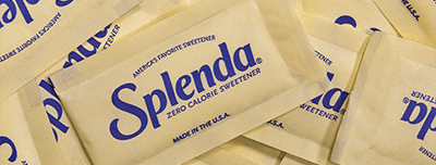 yellow splenda sucralose packets