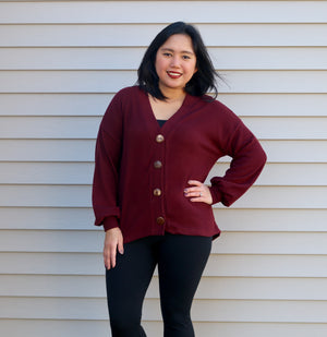 Nightingale Cardigan and Hi-Low Crop PDF Pattern Women XS-XXXL ...