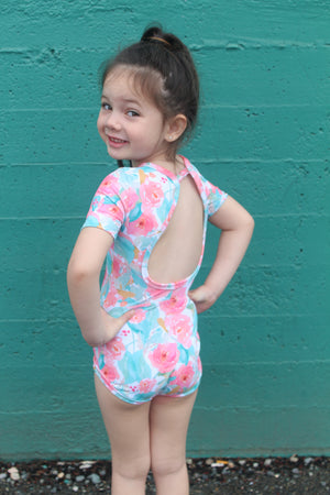 On Pointe Leotard PDF Pattern 2T-14yrs - Striped Swallow Designs