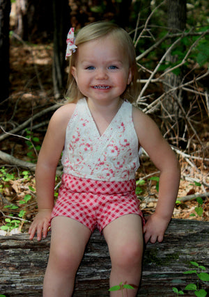 Sunkissed Romper and Dress PDF Pattern Girls 2T-14yrs - Striped Swallow ...