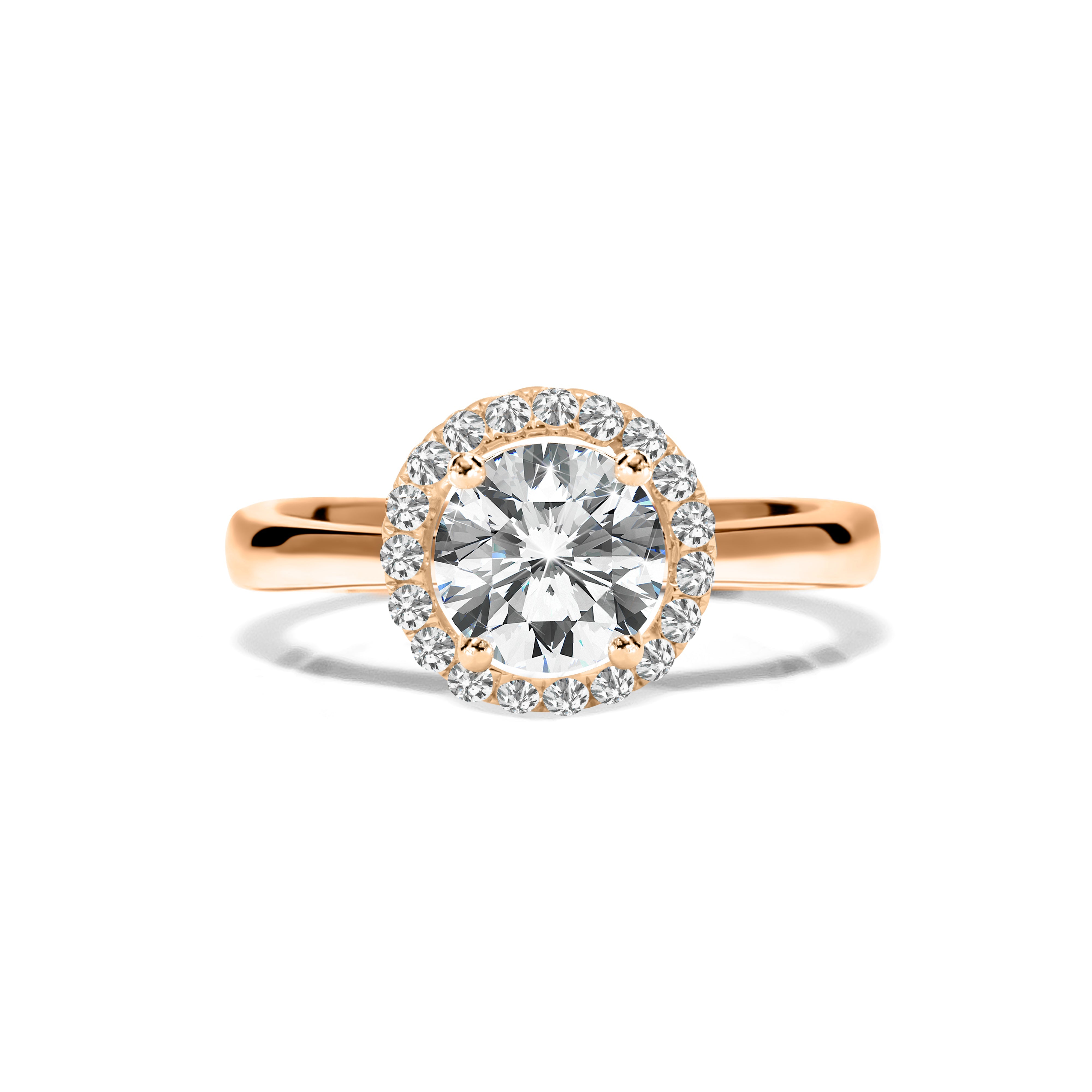 Ada Ring 18K Rose Gold - Gentle Diamonds product image