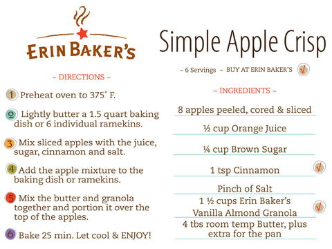 Simple Apple Crisp Recipe