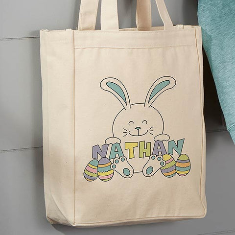 personalized easter bag