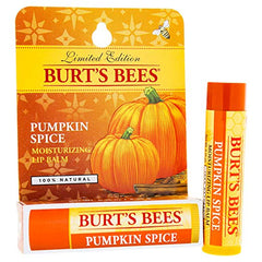 pumpkin spice burts bees lip balm