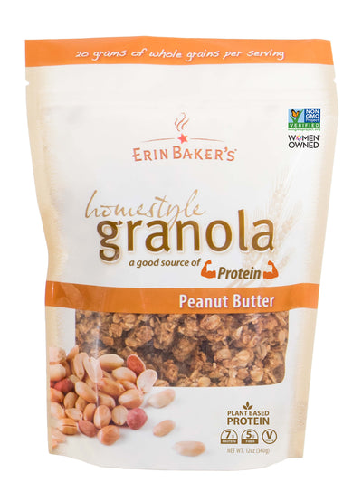 Granola | Peanut Butter Chocolate - $6.99 per bag – Erin Baker's®