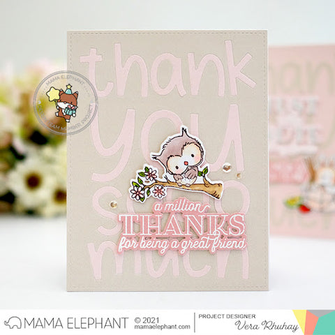 MAMA ELEPHANT: Owl Are You | Stamp – Doodlebugs