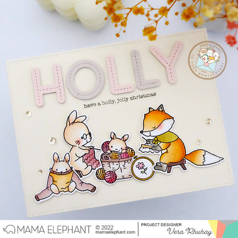 MAMA ELEPHANT: Stitched With Love | Creative Cuts – Doodlebugs