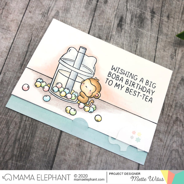 MAMA ELEPHANT: Boba Tea | Stamp – Doodlebugs