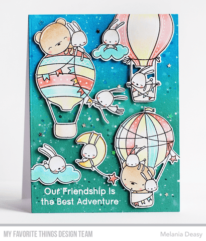 MFT STAMPS: Sky High Friends | Stamp – Doodlebugs