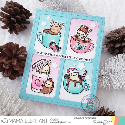 MAMA ELEPHANT: Snowy Tree | Creative Cuts – Doodlebugs