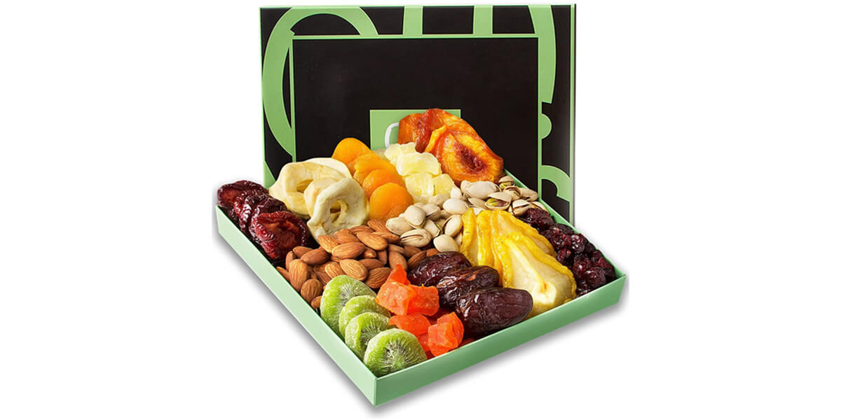 A Nut and Fruit Gift Box