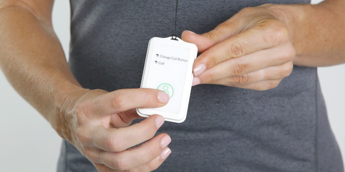 Holding Wireless Call Button