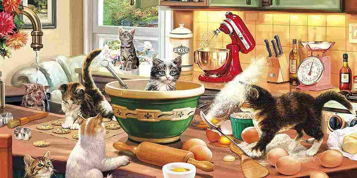 Buffalo Games Cats Collection - Kitten Kitchen Capers