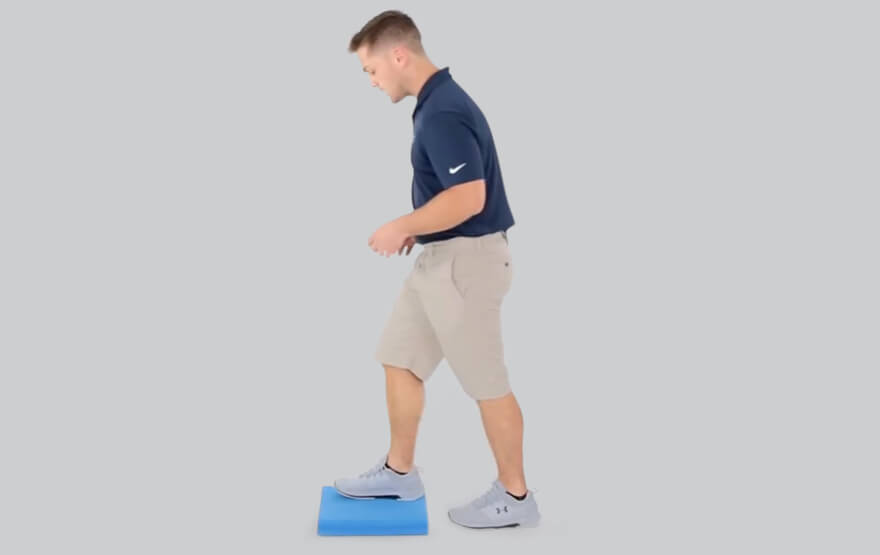 Inner knee pain exercise