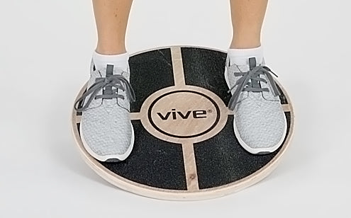 anti slip platform on balance disc