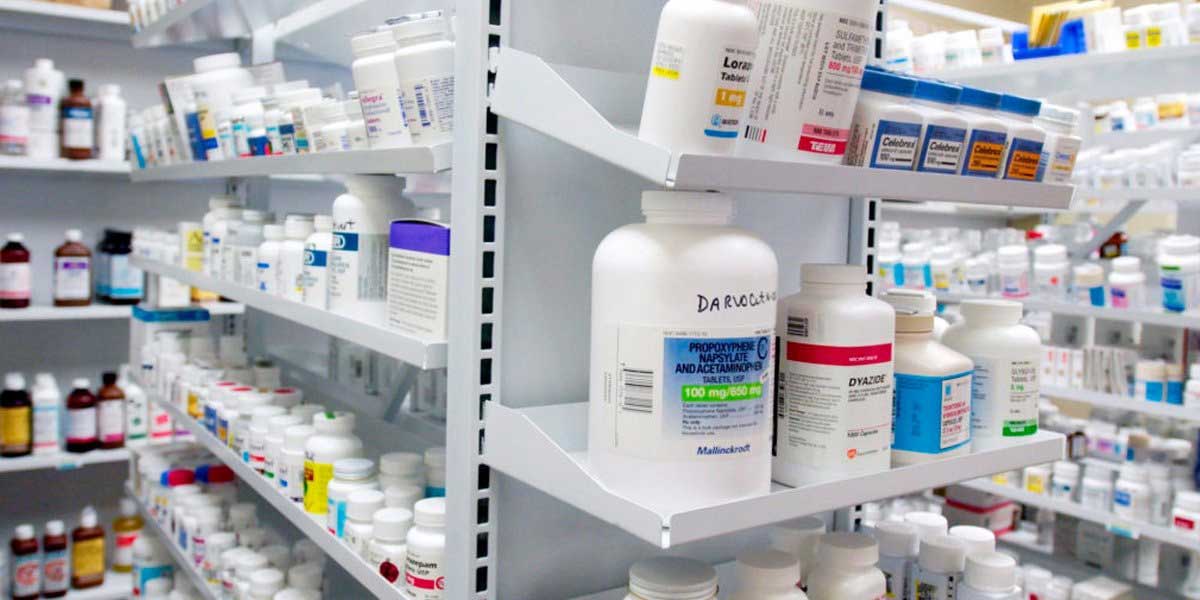 Medicines at Pharmacy