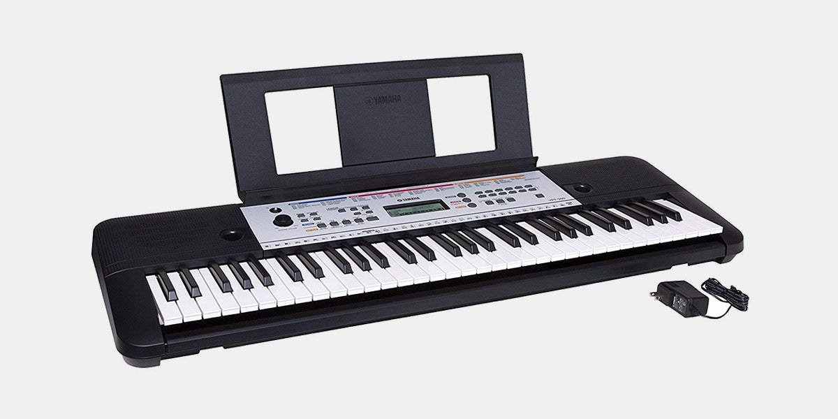 Portable Keyboard with Power Adapter by Yamaha