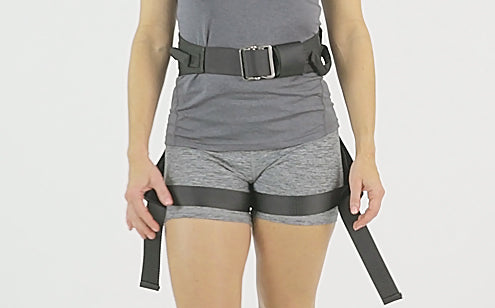 Transfer belt with leg straps