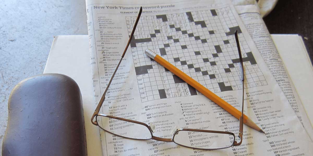 newspaper crossword