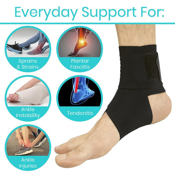Ankle Wraps - Comfortable Support - Vive Health