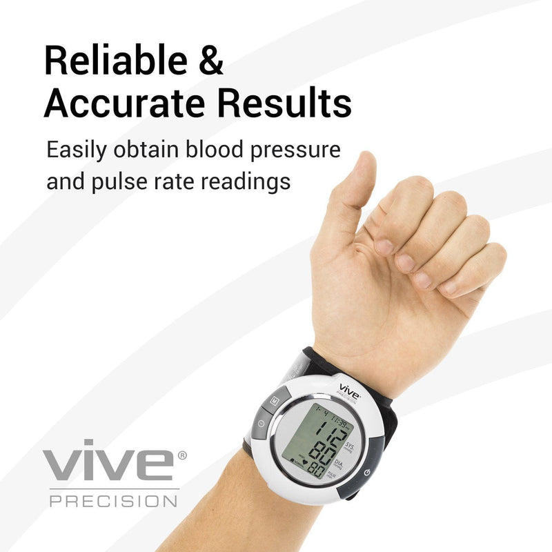 vive precision wrist blood pressure monitor