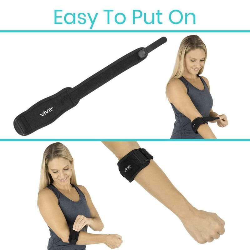 tennis elbow brace how to wear