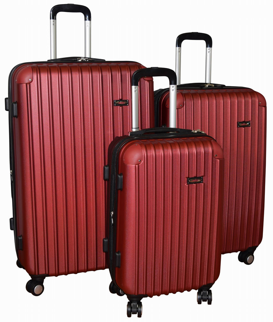 Kemyer Series 700 Hardside Luggage Spinner Wheeled Suitcase 29, 25 & 2 ...