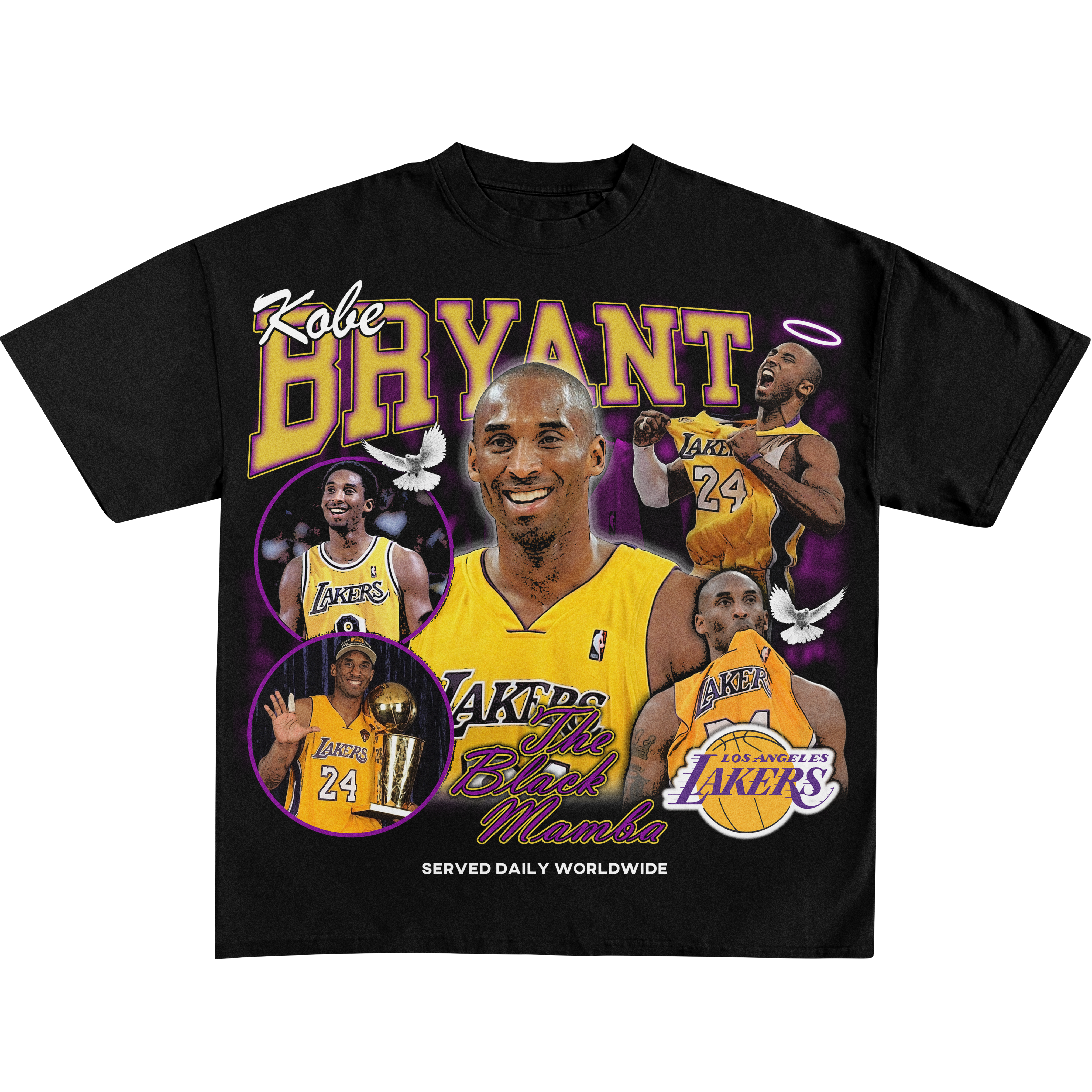 Kobe "Black Mamba" Shirt Black