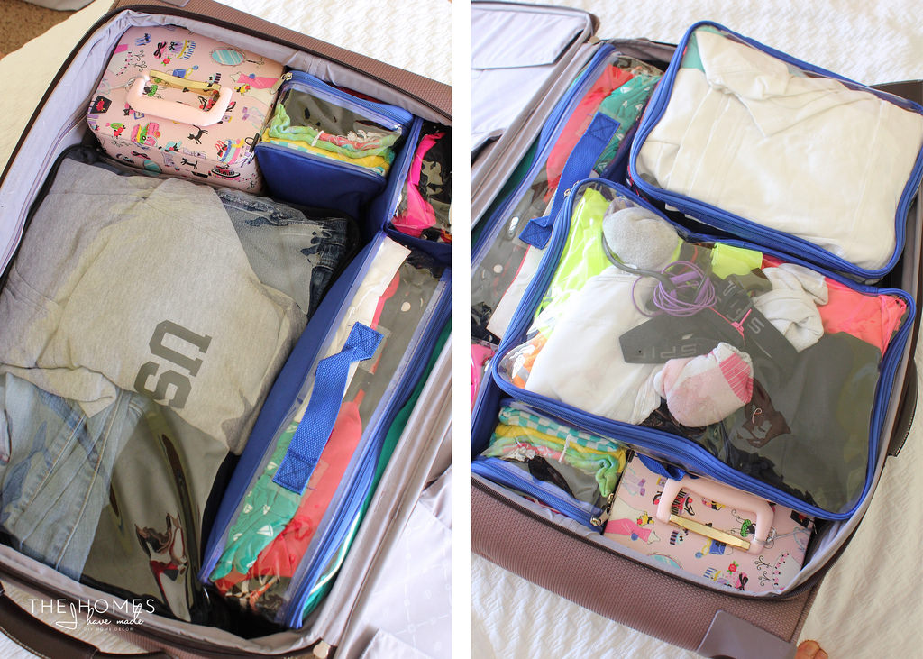 How to organize kids suitcase for travel