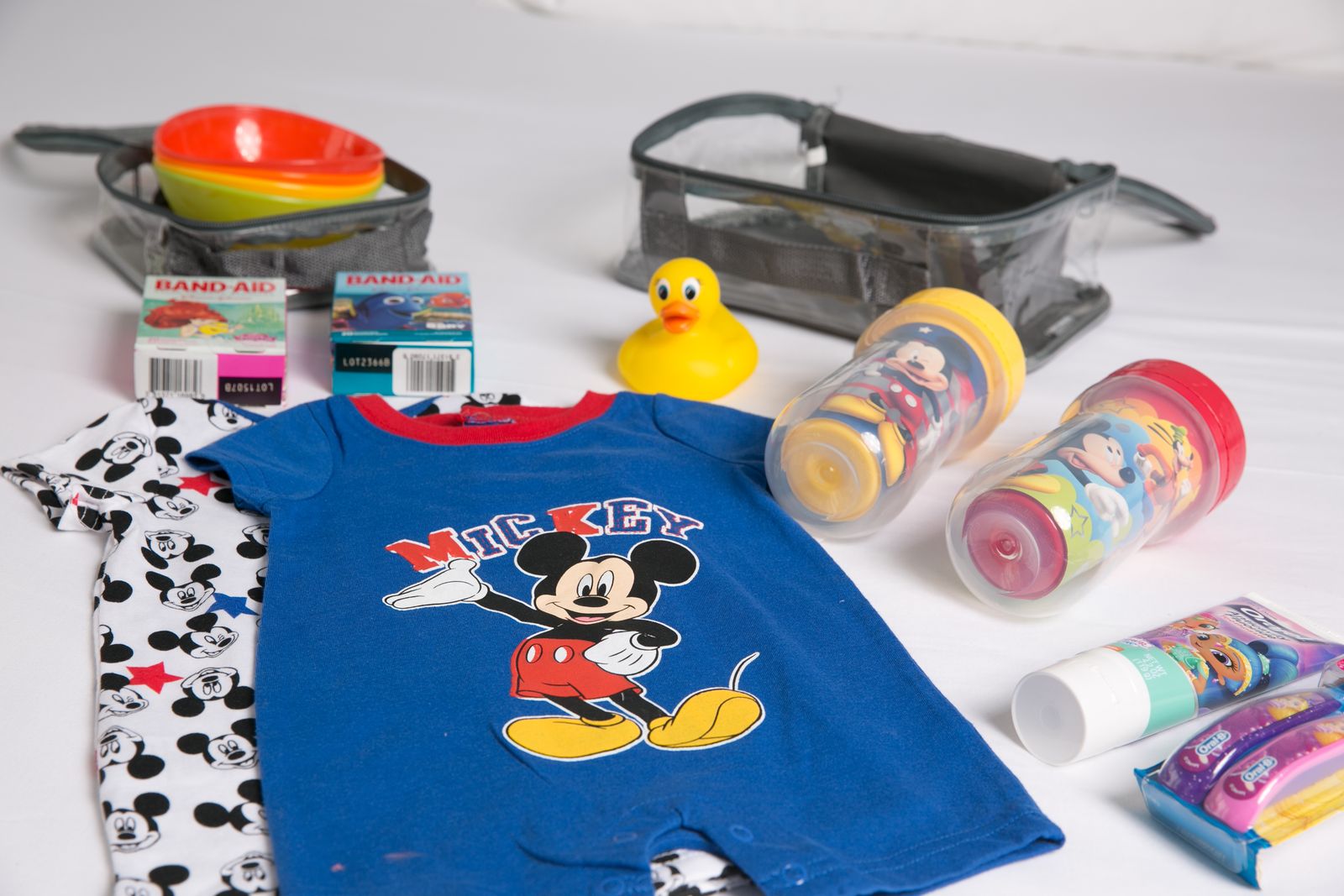 Little boy's packing list