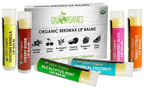 Organic lip balm