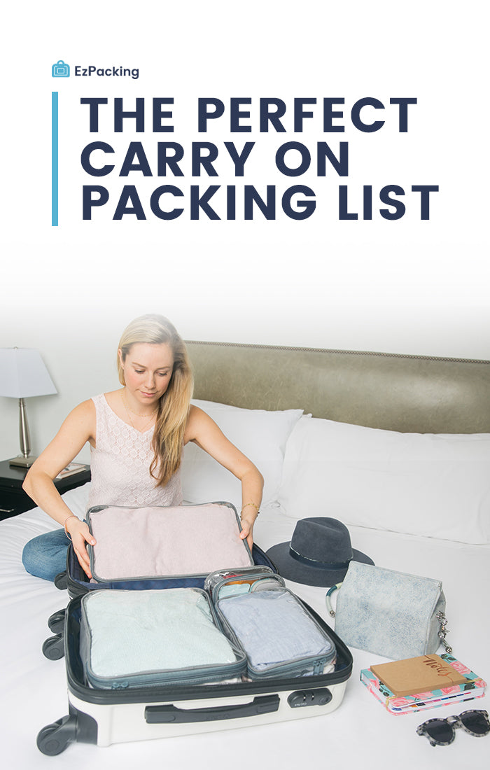 The Perfect Carry On Packing List (2023) – EzPacking