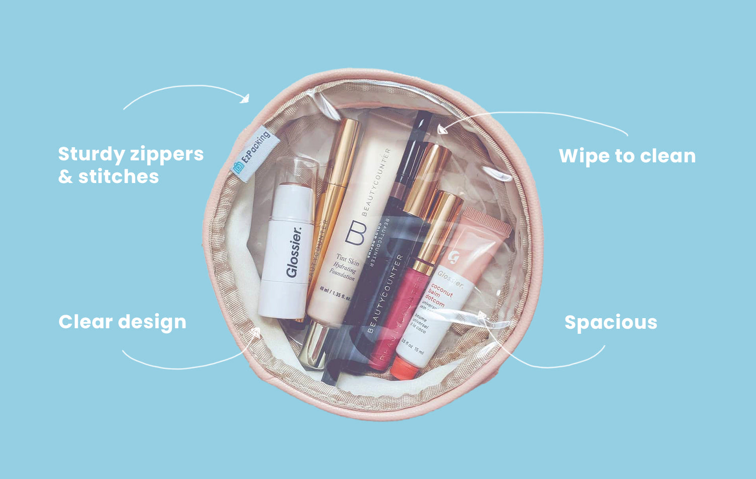 Glossier Launches It's First Makeup Bag Named The Beauty Bag